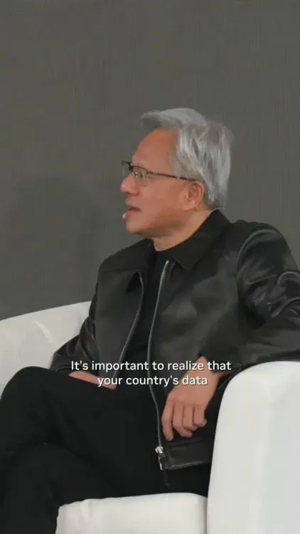Nvidia's Jensen Huang Frames Kazakhstan's Data as AI Gold