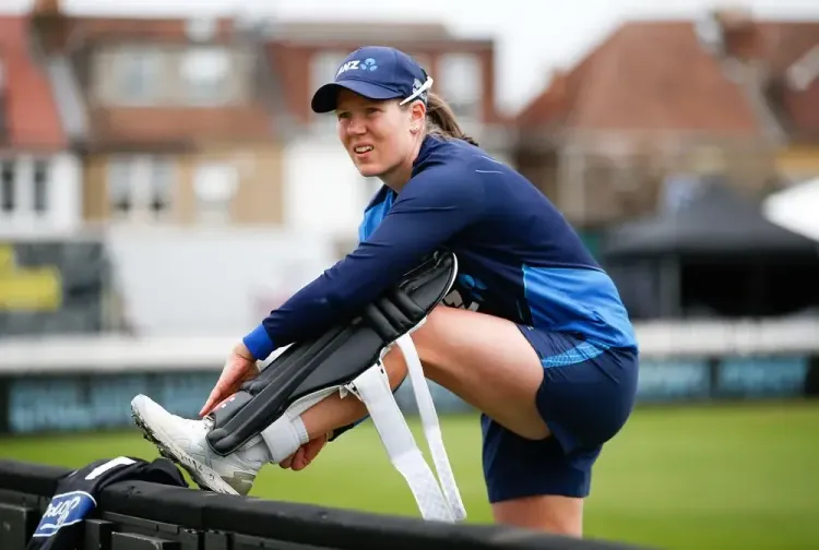 New Zealand Batter Lauren Down Withdraws from SL ODIs Due to Injury; Izzy Sharp Steps In