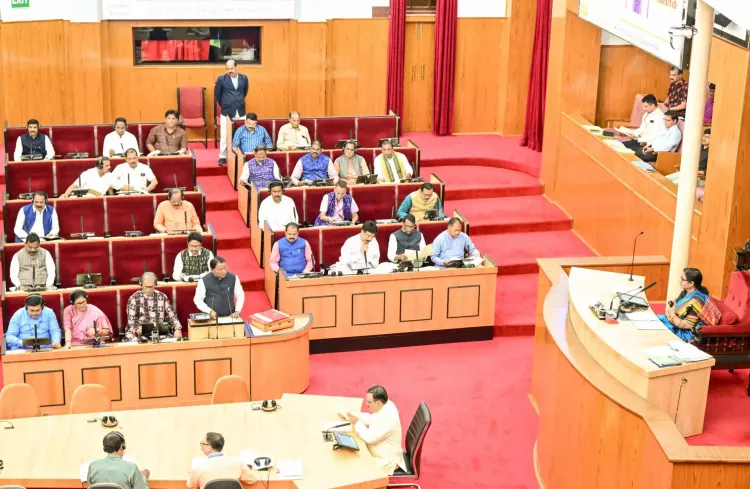 Why Was the Odisha Assembly Adjourned Amidst Opposition Protests Over Paddy Procurement?