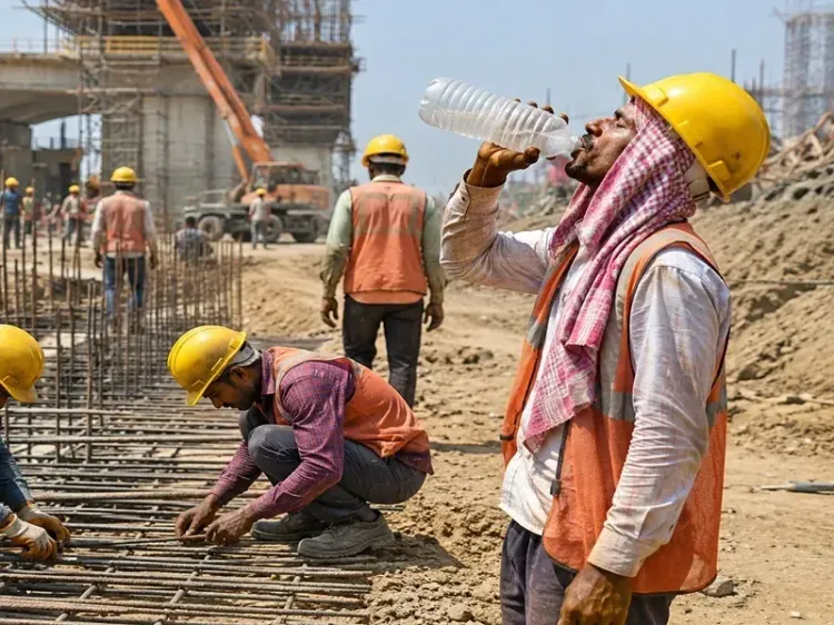 Odisha bans outdoor labour 11am–3pm as heatwave pushes temps past 45°C