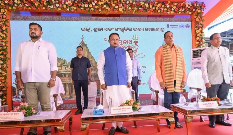 Odisha CM Flags Off Sacred Train to Somnath with Holy Water, Soil