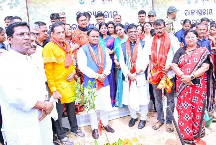 Odisha CM Targets 9 Lakh Saplings Across 2,702 Hectares in 2026-27