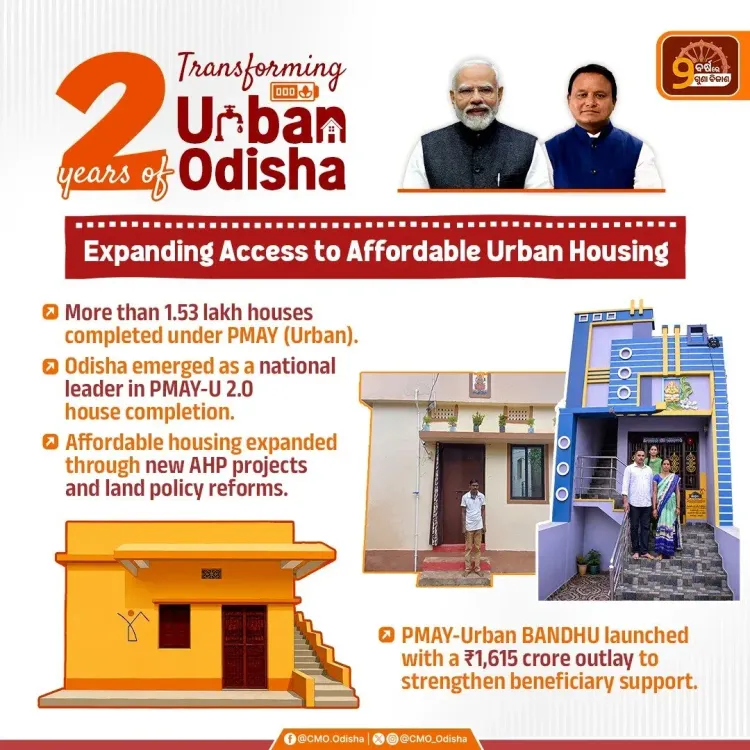 Odisha CMO Highlights PMAY Urban Push for Affordable Homes