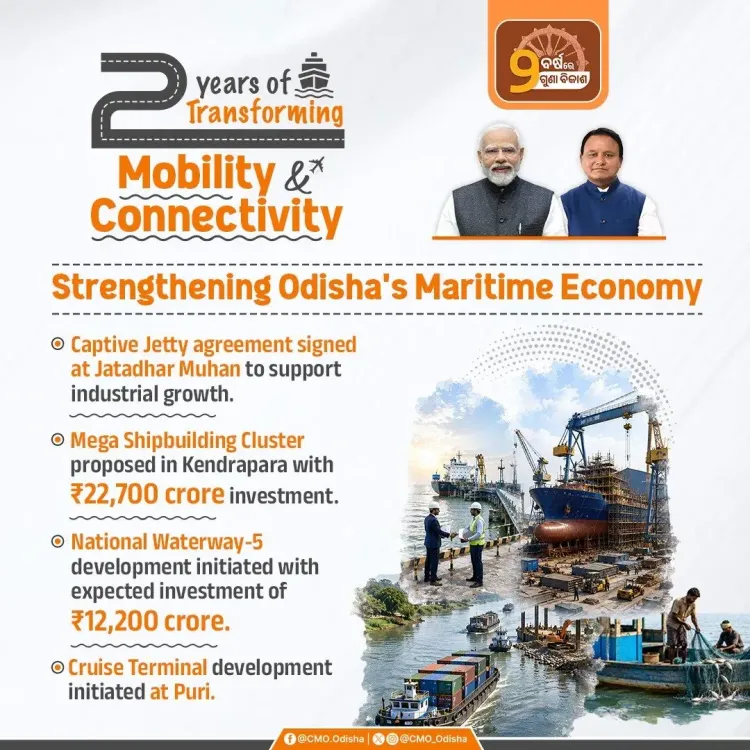 Odisha CMO Positions State as Eastern India Maritime Hub