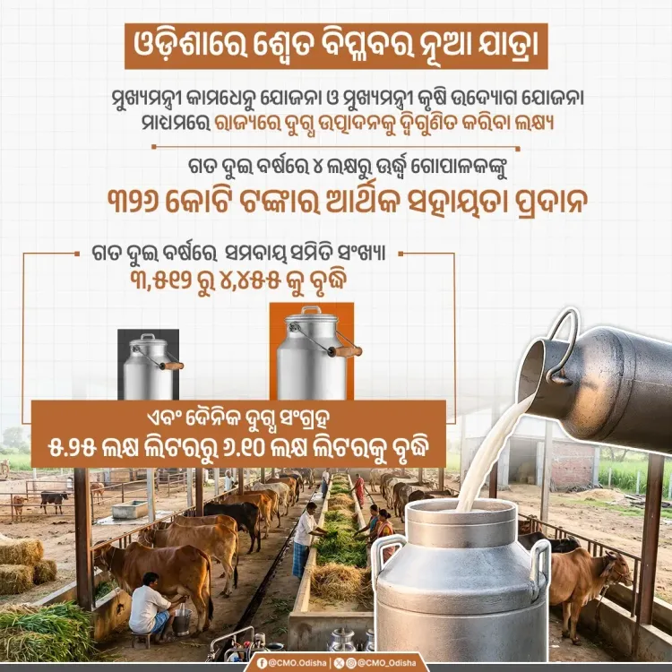 Odisha CMO pushes dairy schemes to double milk output