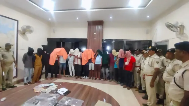 How Did Odisha Police Bust a Gang Involved in Drug and Arms Smuggling?