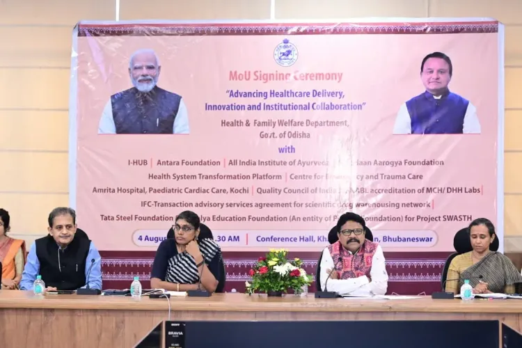 Odisha signs 10 MoUs to transform healthcare, trauma care, and medical education