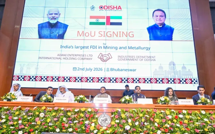 Odisha Signs Rs 1.10 Lakh Cr Aluminium MoU With UAE's IHC Group