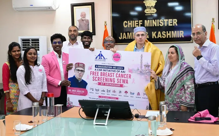 Free breast cancer screening launched in Srinagar for 10,000 women