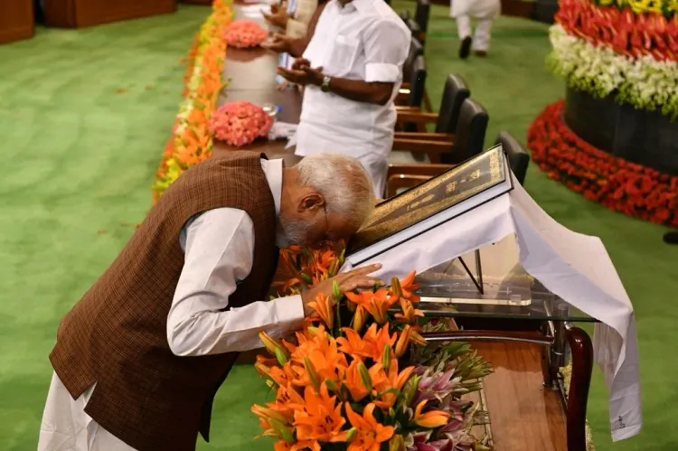 How Did PM Modi Inspire Duty-Driven Vision for Viksit Bharat on Constitution Day?