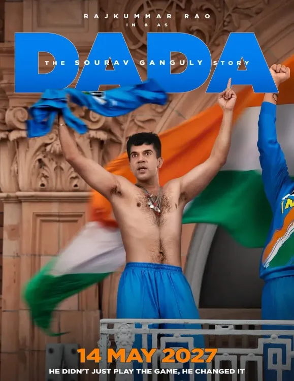Rajkummar Rao unveils DADA biopic first look on Ganguly's 54th birthday