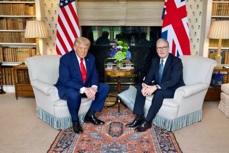 Is President Trump Strengthening Ties with PM Modi During His UK Visit?