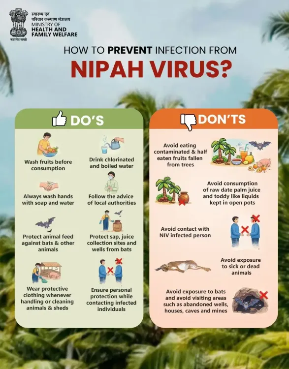 Have Only 2 Cases of Nipah Virus Been Reported in Bengal Since December?