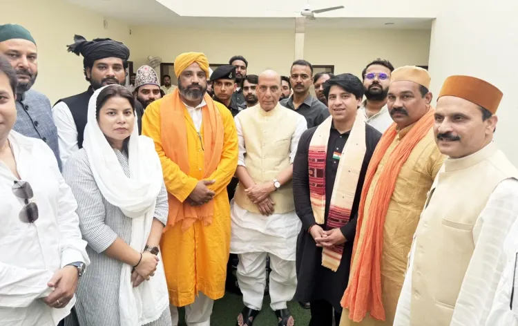 Did Top Clerics Express Gratitude to Rajnath Singh for Operation Sindoor?