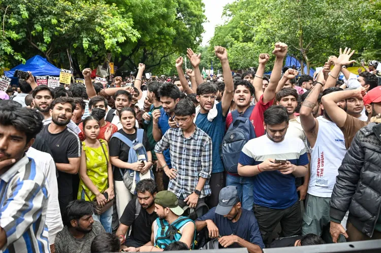 NEET protest crackdown: Opposition MPs file adjournment notices in Parliament over Delhi Police action