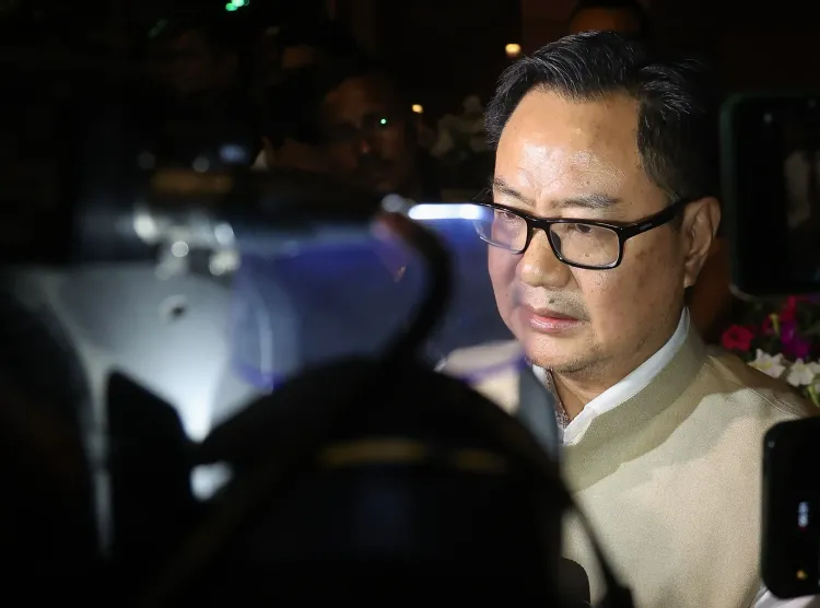 Political Parties Unite in Response to West Asia Tensions: Kiren Rijiju