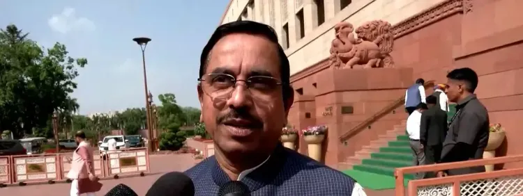 Joshi Criticizes Opposition for Unfortunate Conduct in Parliament Amid Global Economic Challenges