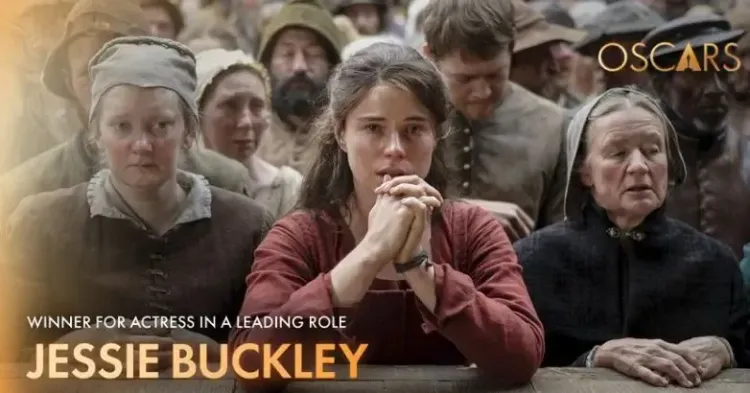 2026 Oscars: Jessie Buckley Wins Best Actress for 'Hamnet'
