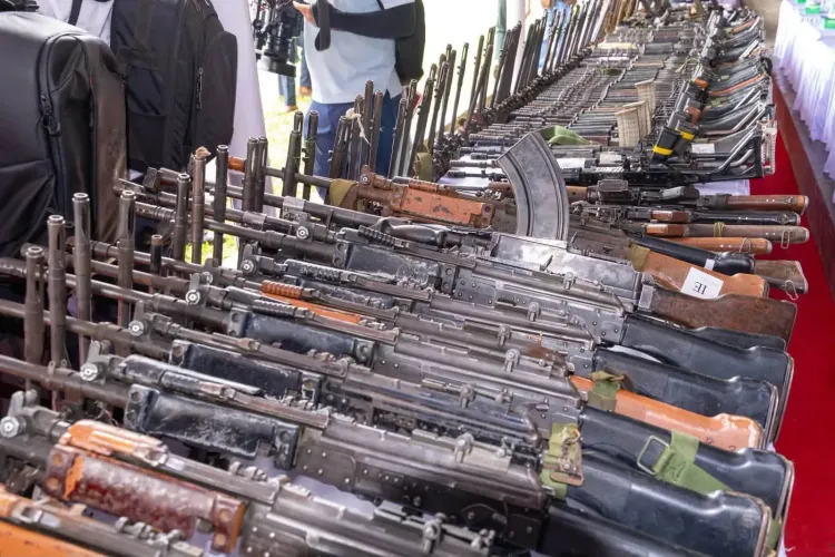 Manipur recovers 1,200+ firearms in 5 months, including 600 looted from armouries