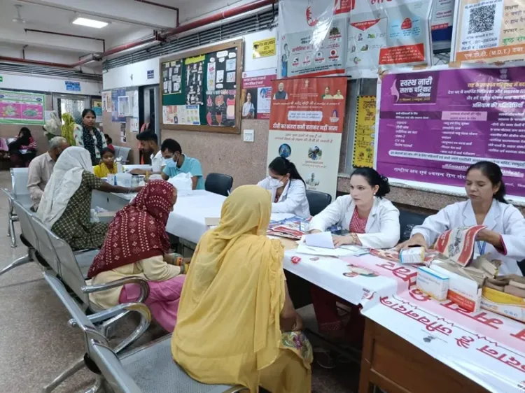 Did Over 18 Lakh Health Camps Screen 10 Crore Citizens Under Swasth Nari Sashakt Parivar Abhiyaan?