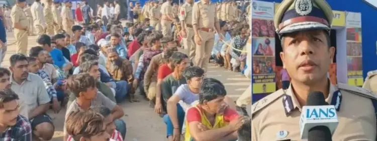 Over 550 Illegal Immigrants Apprehended in Major Crackdowns in Ahmedabad and Surat