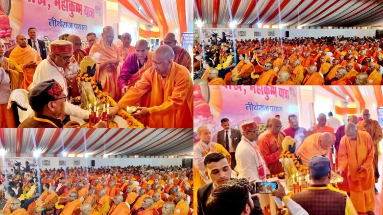 Over 600 Buddhist Devotees from Eight Nations Join 'Historic' Mahakumbh