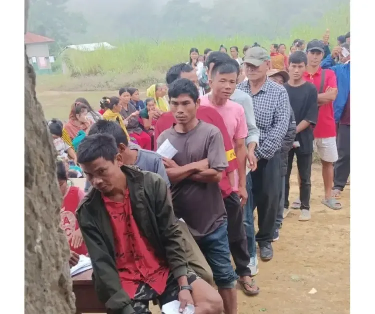 What was the turnout in Mizoram’s Dampa Assembly bypoll?