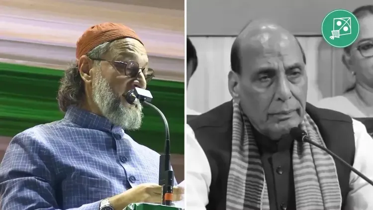 Owaisi Challenges Media and Rajnath Over Modi Gujarat Remarks