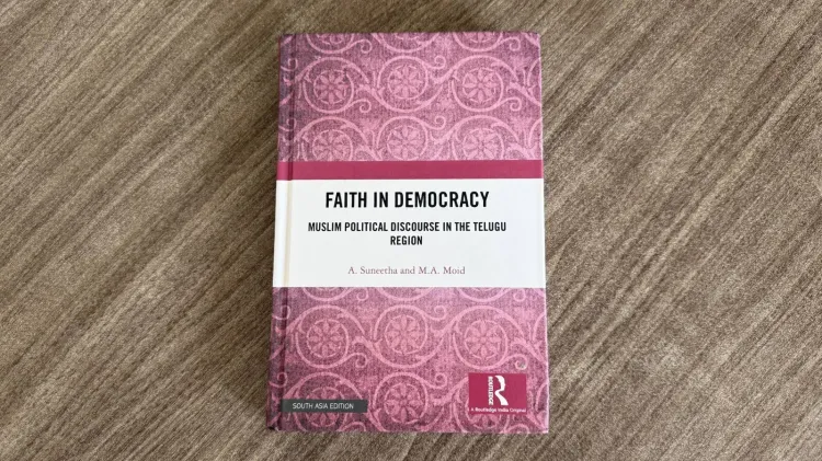 Owaisi hosts book launch on Muslim politics in Telugu region