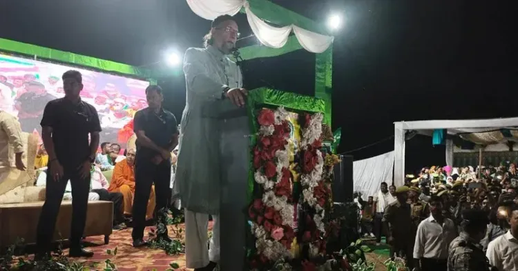 Owaisi in Bahraich: Matera Is No One's Fiefdom, Public Wants Change