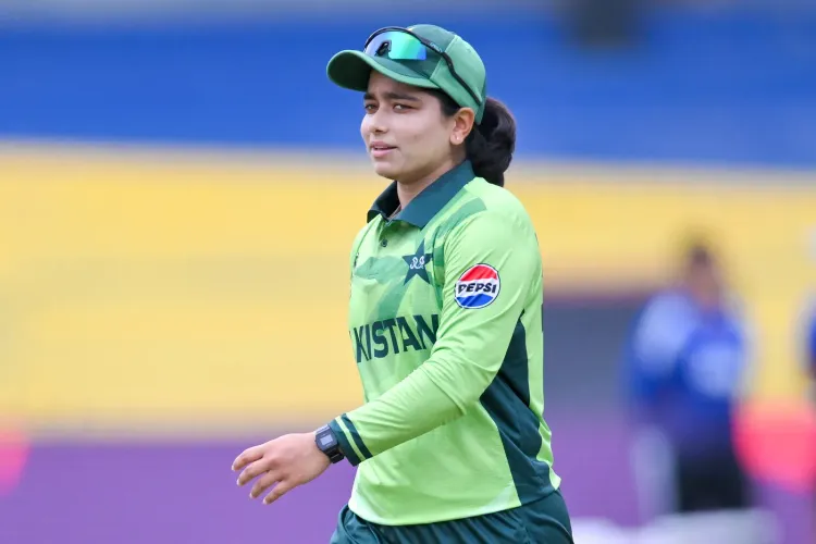 Fatima Sana smashes fastest women's T20I fifty in 15 balls vs Zimbabwe