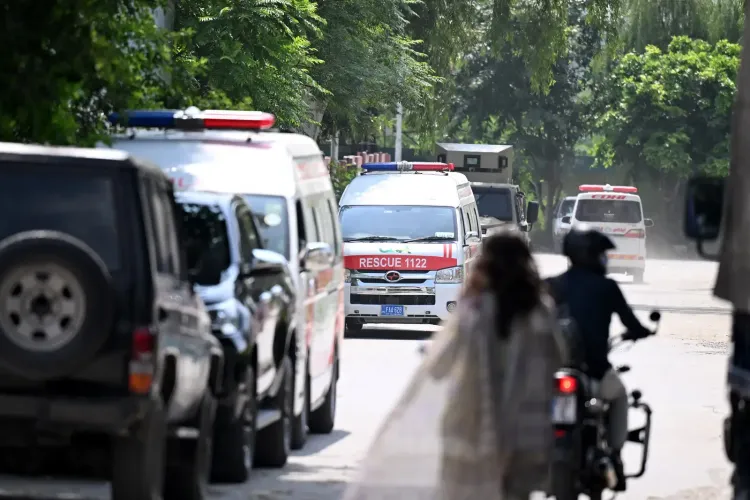 Pakistan ambulance cylinder blast kills 8 in Sindh; highway bowser blast claims 2 more