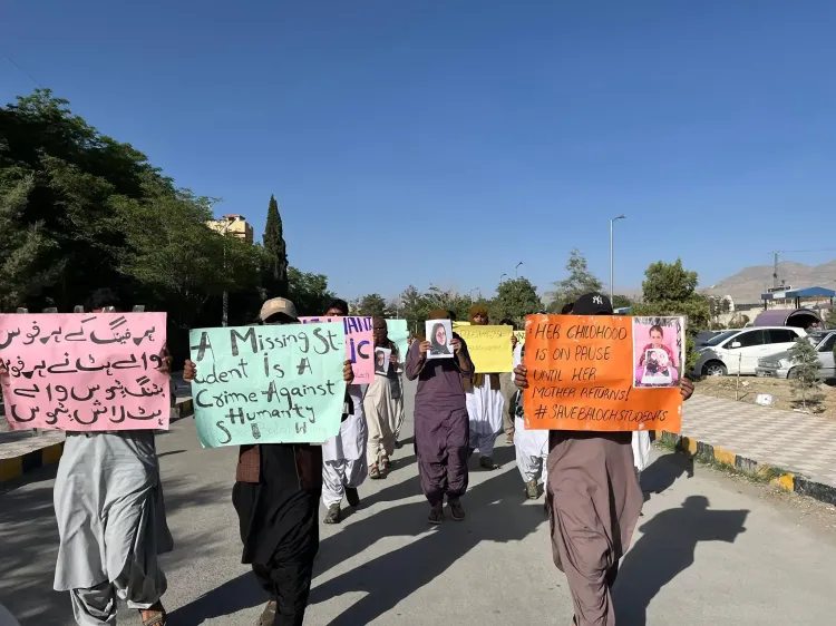 Balochistan enforced disappearances: Family pressured to denounce Baloch Solidarity Committee