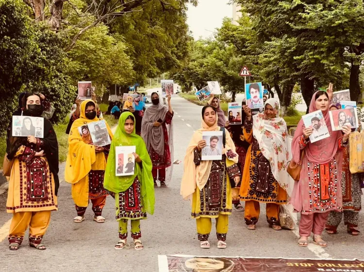 Baloch Women Enforced Disappearances: Rights Group Sounds Alarm