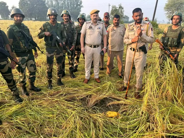 Was a Pakistani Drone Involved in Dropping Heroin Along the International Border in Jammu?