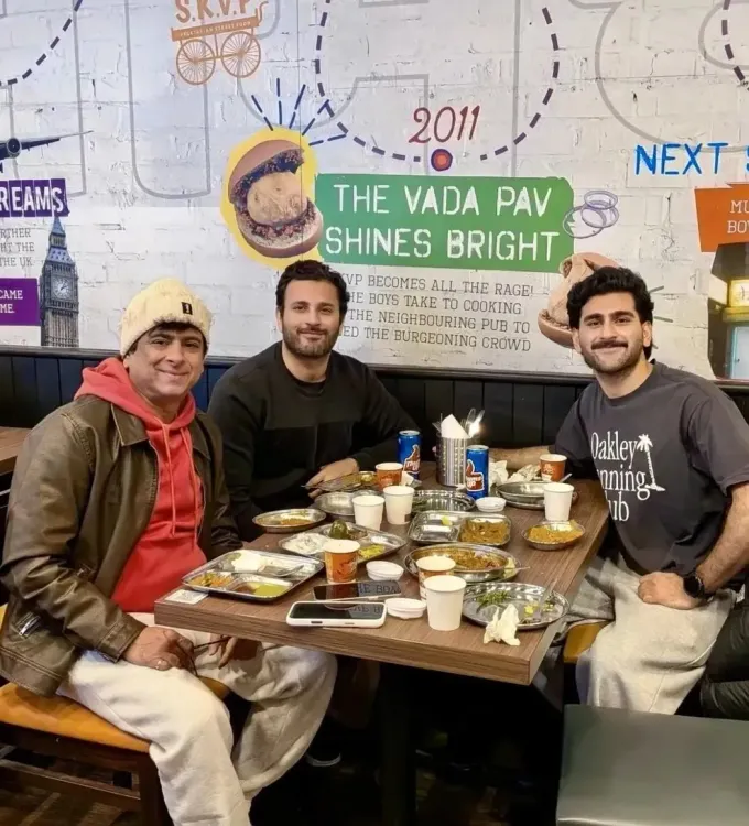 Palash Sen Relishes Authentic Marathi Cuisine in London