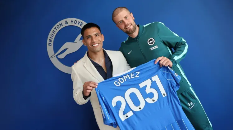 Diego Gomez signs five-year deal with Brighton & Hove Albion