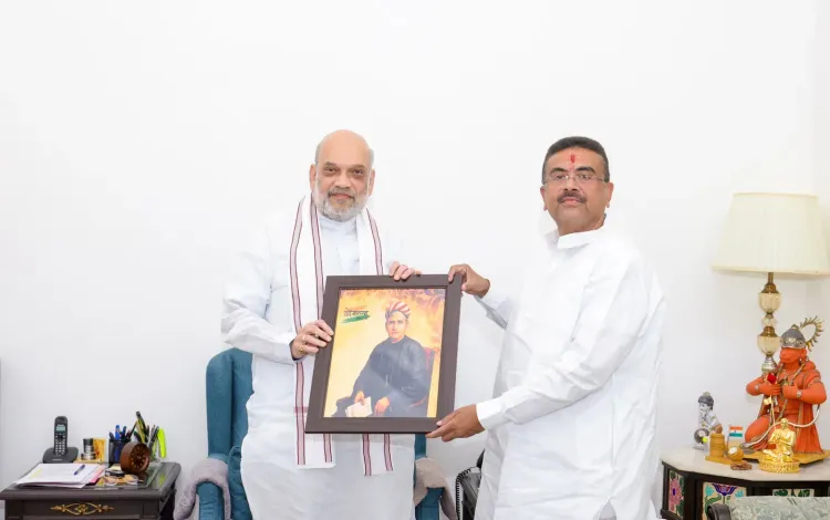 सुवेंदु अधिकारी की अमित शाह से मुलाकात, 'विकसित बंगाल' के संकल्प पर केंद्र का समर्थन