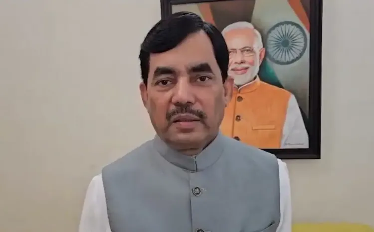 भाजपा नेता शाहनवाज हुसैन का ऐलान: पश्चिम बंगाल में TMC के गुंडों का होगा कड़ा इलाज
