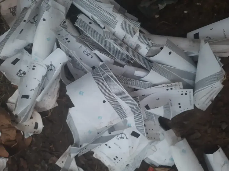 पश्चिम बंगाल: मतगणना से पहले कूड़े में मिलीं VVPAT पर्चियां, निर्वाचन अधिकारी बोले — मॉक पोल से जुड़ी हैं