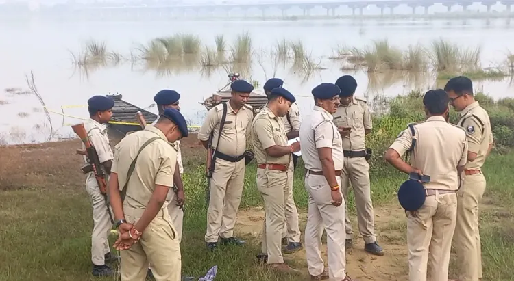 सोन नदी में रंगदारी वसूली पर पुलिस मुठभेड़: पटना के बिहटा में 2 गिरफ्तार, SI और अपराधी घायल