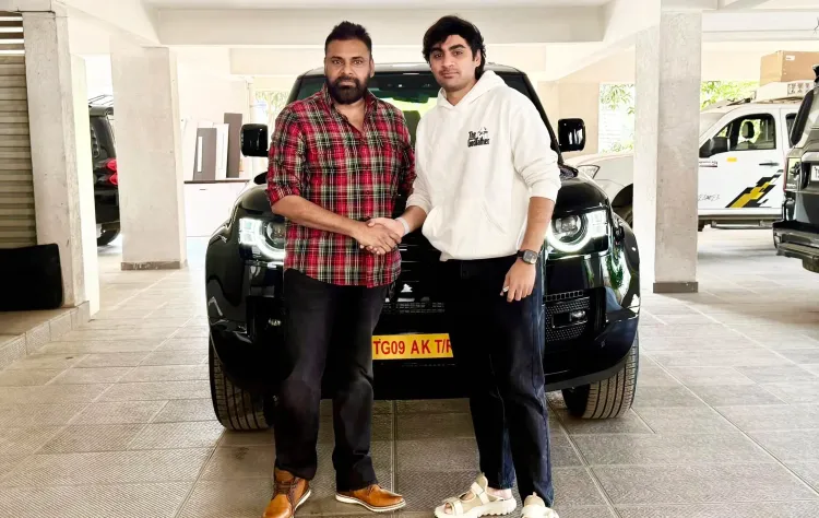 Pawan Kalyan gifts a Land Rover Defender to 'They Call Him OG' director Sujeeth