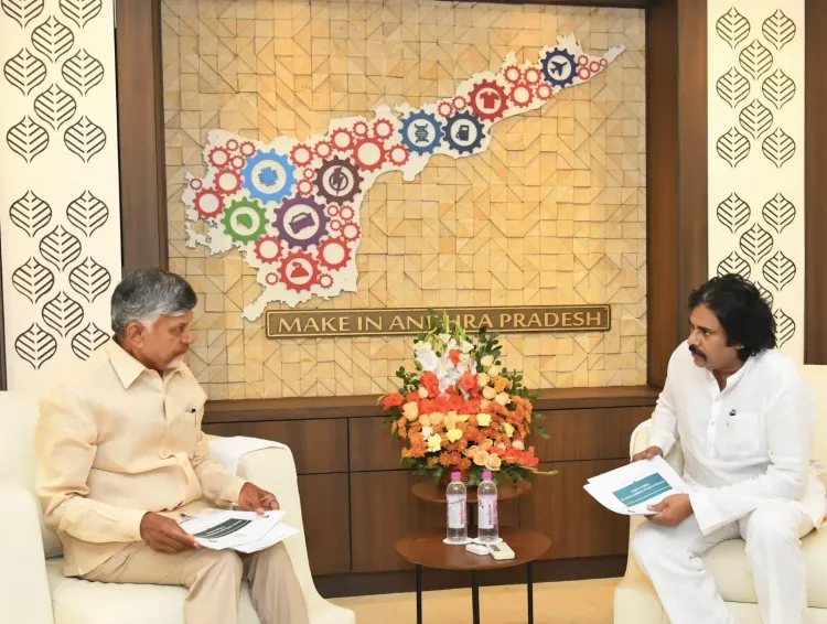 Pawan Kalyan Engages in Talks with Chandrababu Naidu Regarding Nagababu's Cabinet Position