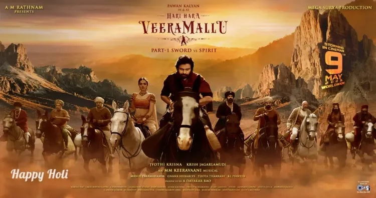 Pawan Kalyan's 'Hari Hara Veera Mallu' Set for May 9 Release