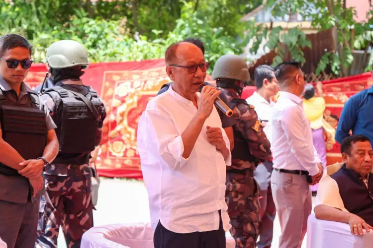 Manipur CM Khemchand Singh: Peace is the foundation of development