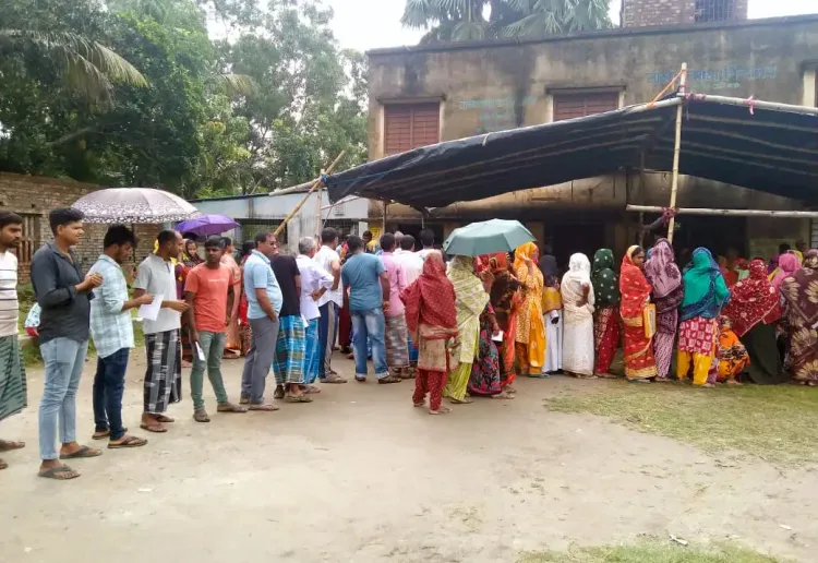 Bengal re-polling: 55.57% turnout in 6 hours at 15 booths in South 24 Parganas
