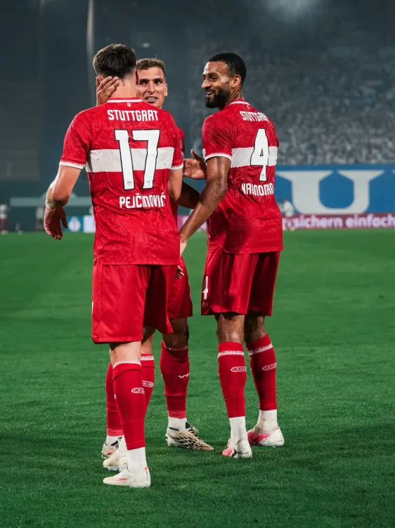 Pejcinovic hat-trick on debut fires Stuttgart to 4-0 German Cup win