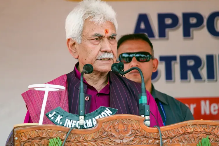J&K L-G Manoj Sinha calls on people to deliver final blow to narco-terror network