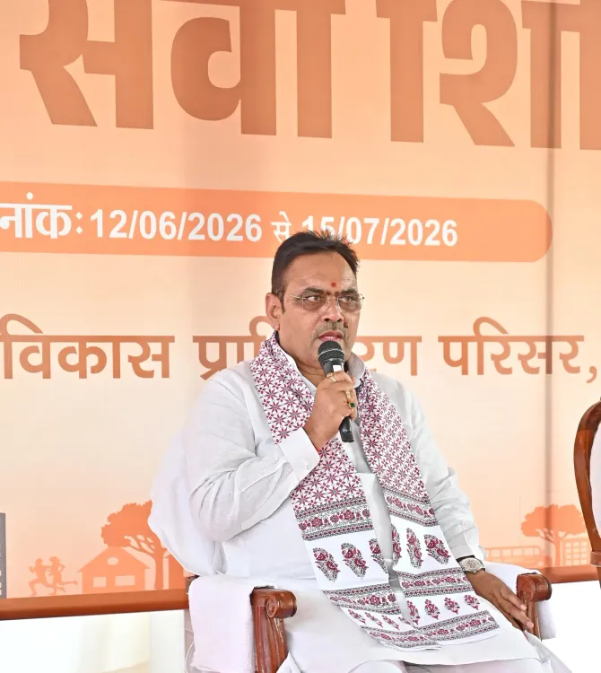 Rajasthan CM Bhajan Lal Sharma reviews urban service camp in Udaipur, warns officials against negligence