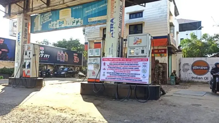 Why Have Petrol Pumps in Manipur Valley Shut Down Indefinitely After a Bomb Attack?